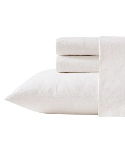 Laura Ashley Cotton Percale 4-pc. Sheet Set, Full In Neutral