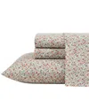 Laura Ashley Cotton Percale 4-pc. Sheet Set, King In Multi