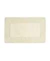 Laura Ashley Cotton Ruffled Bath Rug, 27" X 45"