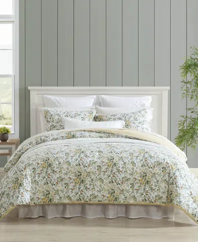 LAURA ASHLEY COUNTRY MEADOW REVERSIBLE 2-PC. COMFORTER SET, TWIN