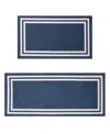 Laura Ashley Double Border Tufted 2-pc. Runner Rug Set