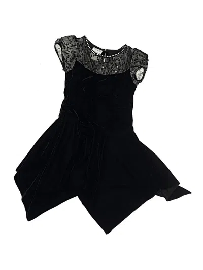 Pre-owned Laura Ashley Kids' Dress In Black