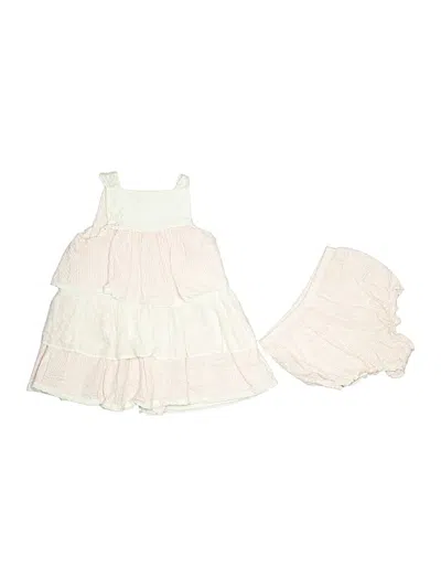 Pre-owned Laura Ashley Kids' Dress In Ivory