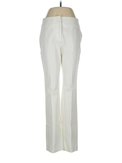 Pre-owned Laura Ashley Dress Pants In White