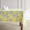 Laura Ashley Easy Care Tablecloth - Apple Blossom In Yellow