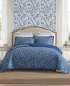 Laura Ashley Elaina Cotton Quilt Set In Multi