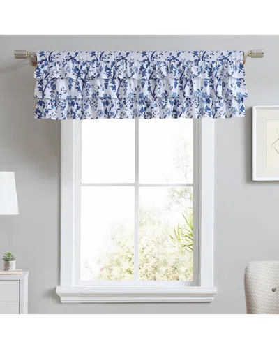 Laura Ashley Elise Cotton Window Valance In Blue