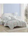 LAURA ASHLEY LAURA ASHLEY EMILIE REVERSIBLE QUILT SET