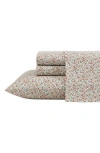 Laura Ashley Emogene Percale Sheet Set In Orange