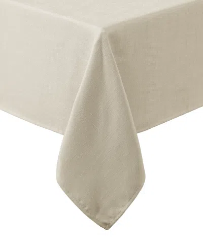 Laura Ashley Esme Tablecloth, 60" X 144" In Neutral
