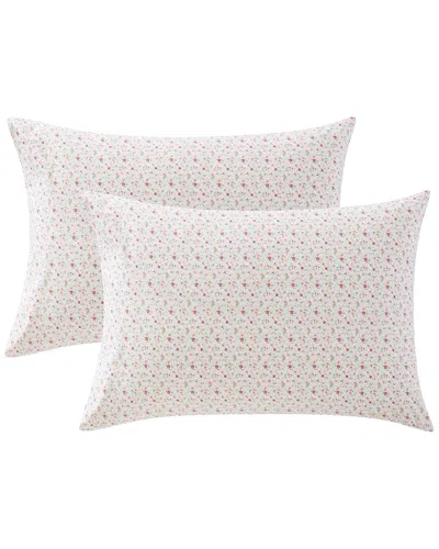 Laura Ashley Evie Cotton Pillowcase Set In Multi