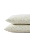 Laura Ashley Evie Cotton Pillowcase Set In Sun Gold