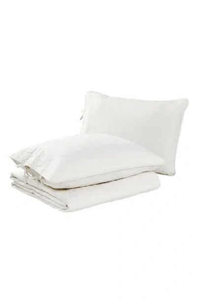 Laura Ashley Felicity Twin Quilt & Sham Set In White