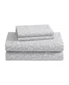 Laura Ashley Deer Dance Cotton Flannel Sheet Set In Deer Dance