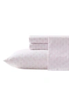 Laura Ashley Francesca 4-piece Cotton Sheet Set In Bright Pink