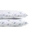 Laura Ashley Garden Muse Set Of 2 Sateen Shams In Blue