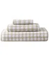 Laura Ashley Ginny Cotton Terry 3 Piece Towel Set In Multi