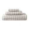 Laura Ashley Ginny Cotton Terry 3 Piece Towel Set In Green