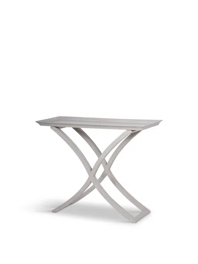 Laura Ashley Grey Alderby Console Table In Dark Washed Grey