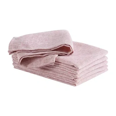 Laura Ashley Harper 6-pc. Napkins In Pink