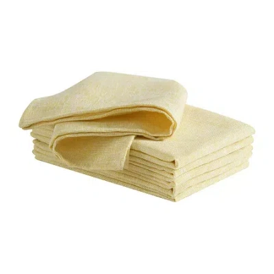 Laura Ashley Harper 6-pc. Napkins In Yellow