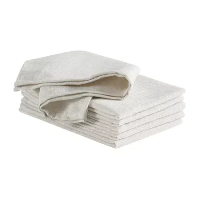 Laura Ashley Harper 6-pc. Napkins In White