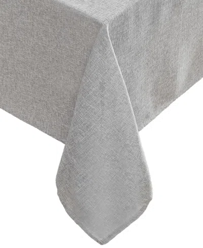 Laura Ashley Harper Tablecloth, 102"l X 60"w In Gray