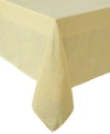 Laura Ashley Harper Tablecloth, 120" L X 60" W In Yellow