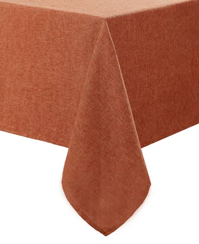 Laura Ashley Harper Tablecloth, 120" L X 60" W In Spice