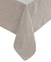 Laura Ashley Harper Tablecloth, 102"l X 60"w In Taupe