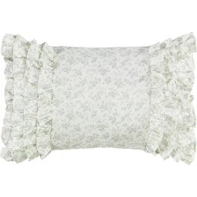 Laura Ashley Harper Throw Pillow In Green