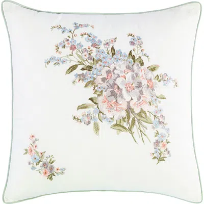 Laura Ashley Harper Throw Pillow In Green