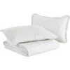 Laura Ashley Heirloom Crochet Quilt Set In White
