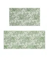 Laura Ashley Imagine Printed Chenille 2-pc. Runner Rug Set