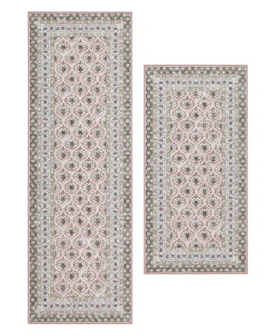 Laura Ashley Imagine Printed Chenille 2-pc. Runner Rug Set In Gray