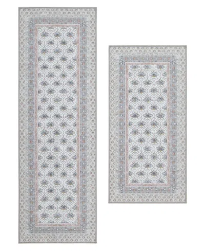 Laura Ashley Imagine Printed Chenille 2-pc. Runner Rug Set In Multi