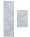Laura Ashley Iris Ant-fatigue 2-pc. Wellness Mats