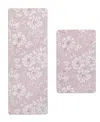 Laura Ashley Iris Anti-fatigue 2-pc. Wellness Mats