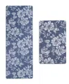 Laura Ashley Iris Anti-fatigue 2-pc. Wellness Mats