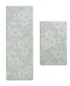 Laura Ashley Iris Anti-fatigue 2-pc. Wellness Mats