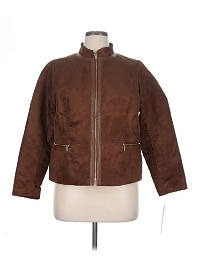 Pre-owned Laura Ashley Jacket In Brown