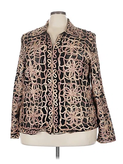 Pre-owned Laura Ashley Jacket In Gold
