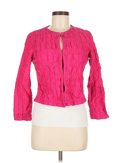 Pre-owned Laura Ashley Jacket In Pink
