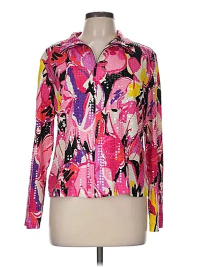 Pre-owned Laura Ashley Jacket In Pink