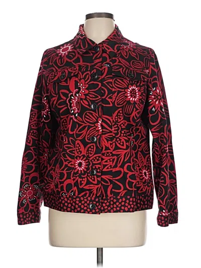 Pre-owned Laura Ashley Jacket In Red
