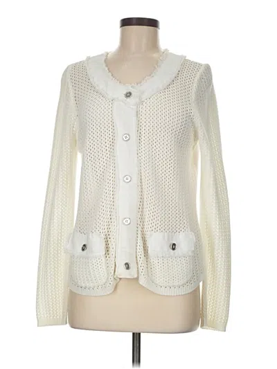 Pre-owned Laura Ashley Jacket In White