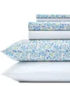 Laura Ashley Jaynie/ticking Stripe Sheet Set, Queen Bedding In Jaynie