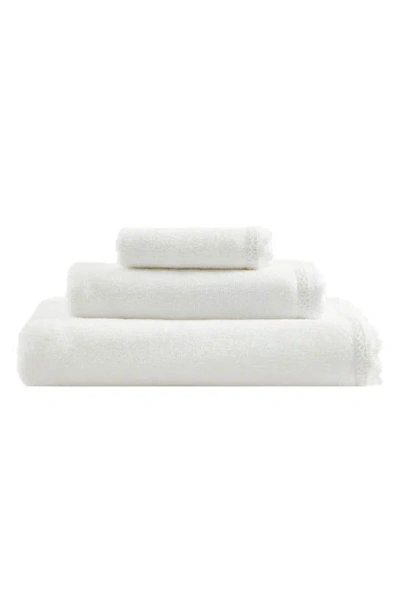 Laura Ashley Juliette 3-piece Towel Set In White