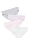 Laura Ashley Kids' Assorted 4-pack Bikini Briefs In Multi