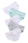 Laura Ashley Kids' Assorted 5-pack Bikini Briefs In Multi